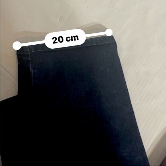 Gloria Vanderbilt High Waist Straight Leg Blue Jeans size 14x29 - Picture 3 of 5